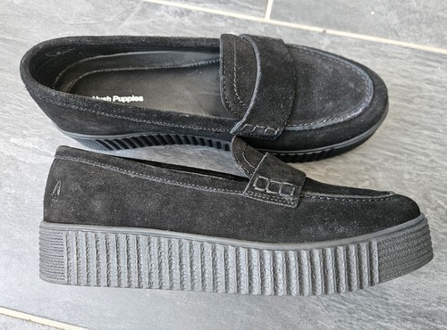 Hush puppies ladies suede flat - hush,