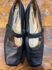 Hush Puppies Black Leather